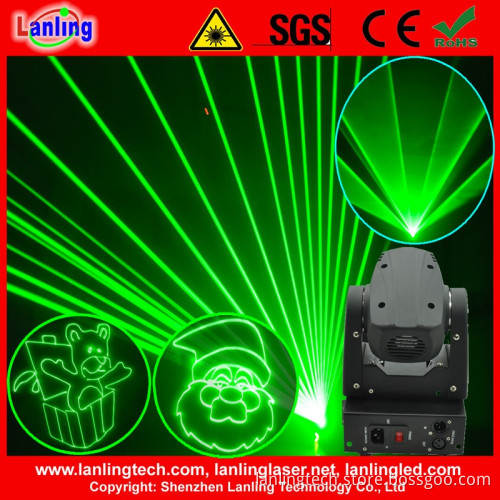 Green Moving-Head Laser Lighting Show